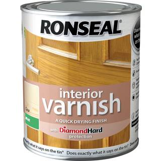 Ronseal RSLIVMCL250 Indendørs lak Hurtigtørrende Mat Klar, 250 ml
