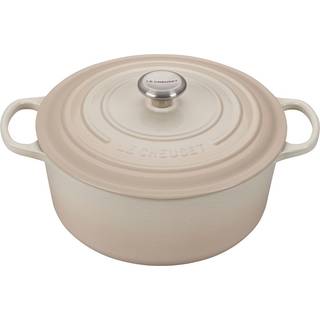Signature Rund Støbejernsgryde, Meringue, 6,7 L