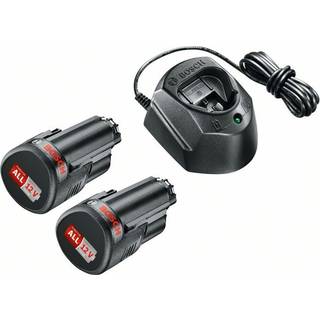 Bosch Batterisæt 12V 2x1,5ah M-gal12 Lader - 1600A01L3E ✓ På lager - klar til levering og afhentning