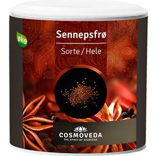 Cosmoveda Sorte sennepsfrø hele Ø - 130 gram
