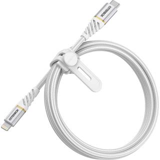 OtterBox Premium USB-C til Lightning kabel - Hvid - 1 m