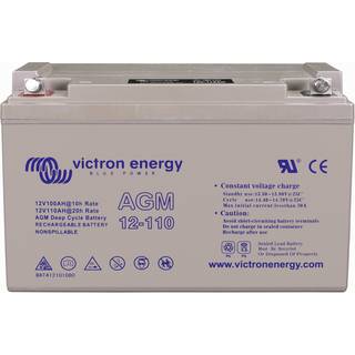 Fritidsbatteri / forbrugsbatteri Victron Deep Cycle, AGM, 12 V, 110 Ah, 330 x 171 x 220 mm