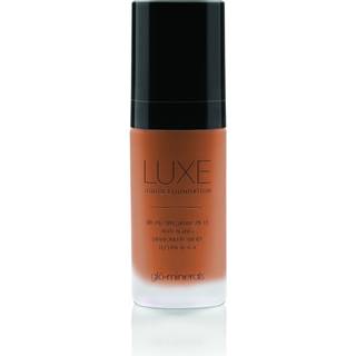 Glo Skin Beauty Luminous Liquid Mineral Foundation Makeup med SPF 18 (CAF?) - Forbedrer ujævn hudfarve glat og korrigerer ufuldkommenhed
