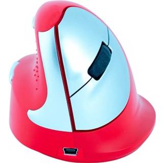 R-Go Tools R-Go HE Sport - Vertical mouse - 5 knapper - Rød