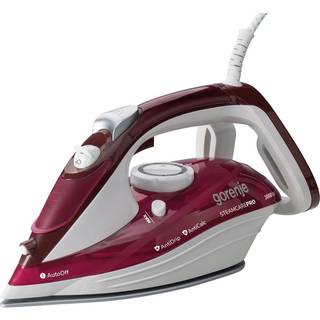 GORENJE STEAMCARE PRO SIH3000RBC Dampstrygejern 3000W Rød Hvid