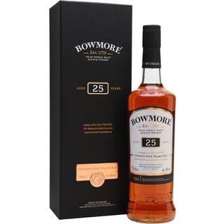 Bowmore 25 Years Old Islay Single Malt Scotch Whisky 43%