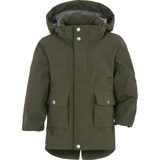 Didriksons Uttern Kids Jacket 100 FOREST GREEN