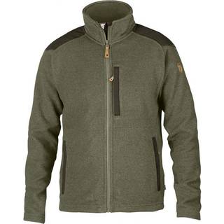 Fjällräven Buck Fleece jakke-laurel green / deep forest-M