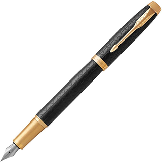 IM Premium Black-Gold G.T Fyldepen M Blå, Parker 1931653