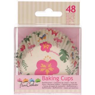 Tropical Muffinsforme - 48 stk, FunCakes