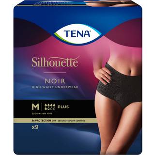 Tena Silhouette Plus Inkontinenstrusser - Medium - 9 stk