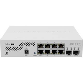 MikroTik CSS610-8G-2S+IN Cloud Smart 10-Port Switch (8x 1G RJ45 / 2x 10G SFP+)