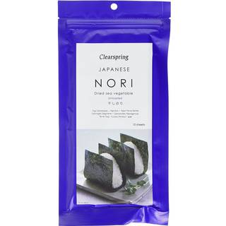 Clearspring Nori plader (rå) 10 plader - 25 gr
