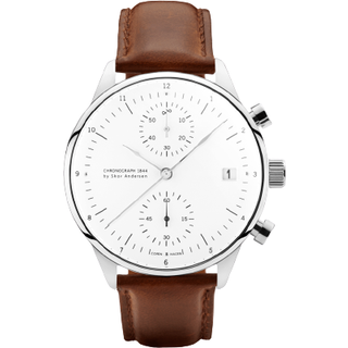 1844 Chronograph | Kirurgisk Stål & Hvid