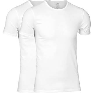 T-shirt "o-neck" 2-pak | 100% økologisk bomuld | Hvid