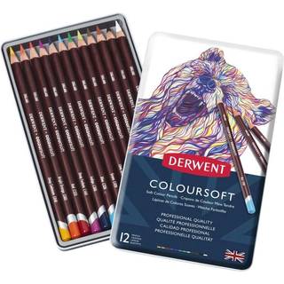 Derwent Coloursoft - 12 stk. - Fast Lavp...