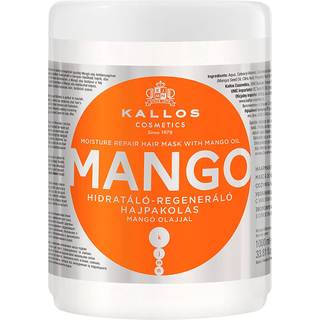Kallos KJMN Professional Mango Styrkende maske Med mangoolie 1000 ml - 1000 ml