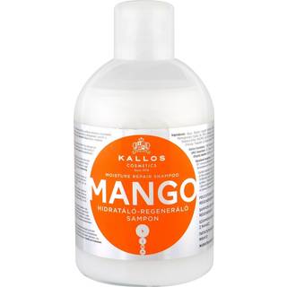 Kallos KJMN Professional Mango Fugtgivende shampoo Til tørt, skadet, kemisk behandling af håret 1000 ml - 1000 ml