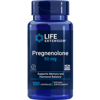 Pregnenolone, 50mg - 100 kapsler