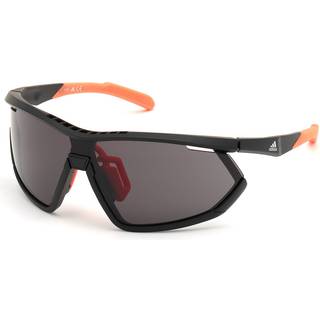 Adidas Sport Kvinde SP0002 02A Solbriller Plast Grå Maske Normal