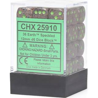 Speckled 12mm d6 Dice Block - Cobalt