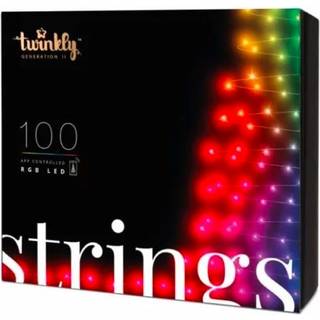 Twinkly Strings RGB Smart lyskæde 100 LED ➞ På lager - klar til levering