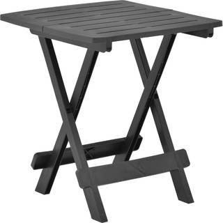 foldbart havebord 45x43x50 cm plastik grøn
