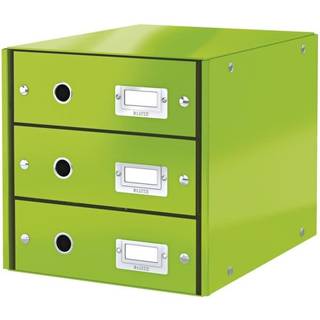Leitz Click & Store Skuffekabinet | 3 rum | Sort