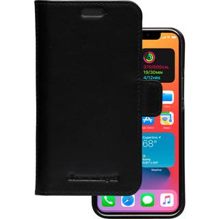 iPhone 12 Mini dbramante1928 Lynge Ægte Læder Magnet Cover - Sort