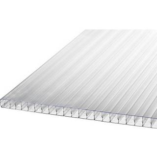 RIAS 5-lags RODENA X-struktur termoplade, klar - 16 x 980 x 3000 mm