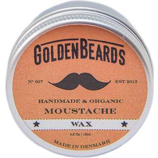 Golden Beards Økologiske Moustache Skægvoks (15 ml)