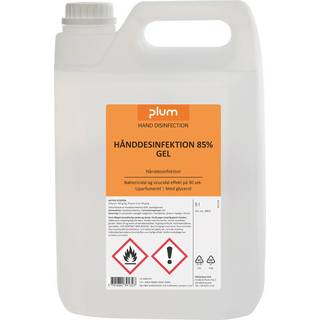 Plum Hånddesinfektion 85% Gel 5L
