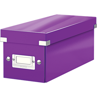 Leitz Opbevaringsboks Click & Store WOW CD Sort