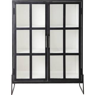 Bloomingville - Opal skab i metal - Sort, L90xH120xW40 cm