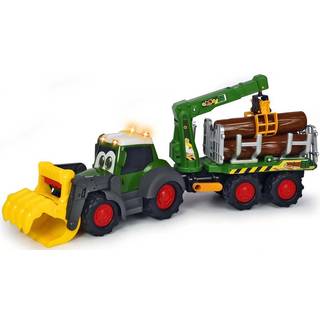 Dickie Toys - Happy Fendt 25 tommer Forester Truck and Trailer Green