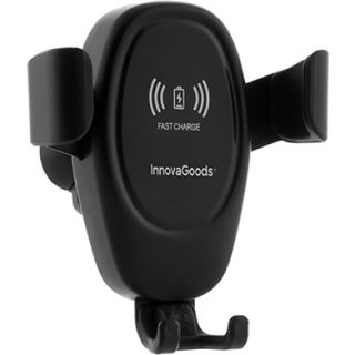 Mobilholder med trådløs oplader til bilen Wolder - InnovaGoods