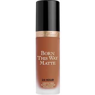 Too Faced - Born This Way Matte - Longwear Foundation - Born This Way Matte Fdt - Cocoa - For Women - Brun