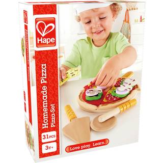 Hape – Pizza i træ og filt – 29 dele