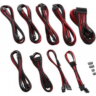 CableMod PRO ModMesh C-Series RMi RMx Cable Kit - black/red -> Forventet levering: 1-2 hverdage