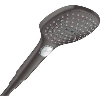 Hansgrohe Raindance Select E120 håndbruser - 3 funktioner - børstet sort krom
