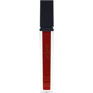 Aden Cosmetics Liquid Lipstick Flydende læbestift Skygge 14 Cranberry 7 ml - 7 ml