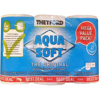Toiletpapir båd Thetford Aqua Soft Mega Value Pack, letopløseligt, 6 ruller