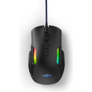 Hama uRage Reaper 600 - Mus - Optisk - 8 knapper - Sort