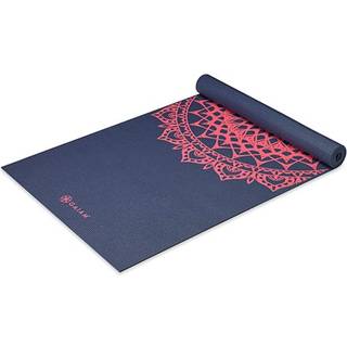 GAIAM 4 mm Classic Printed Yoga Mat Yogamåtte størrelse 61 x 173 x 0,4 cm farve blå