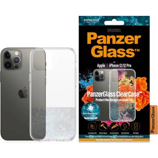 PanzerGlass ClearCase with Black Frame for iPhone 12/12 Pro