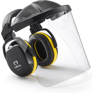 HELLBERG Visir med høreværn SECURE 2H PC VISIR
