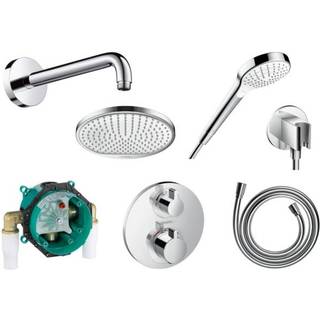 Hansgrohe Ecostat  Brusestangssæt Indbygningssæt