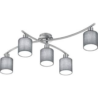 Skærme af hvidt stof - loftslampe Garda