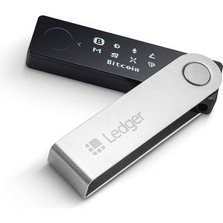 Ledger Nano X - hardware tegnebog - Svart/silver