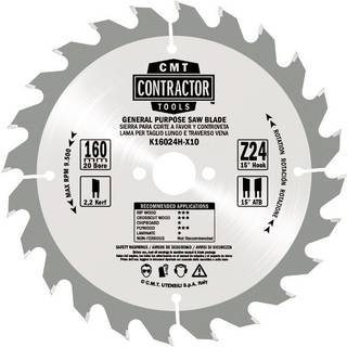 CMT Masterpack Savklinge 5x 250x2,6x30 mm – 40T